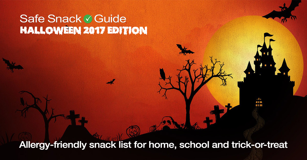 Safe Snack Guide Halloween 2017 Edition